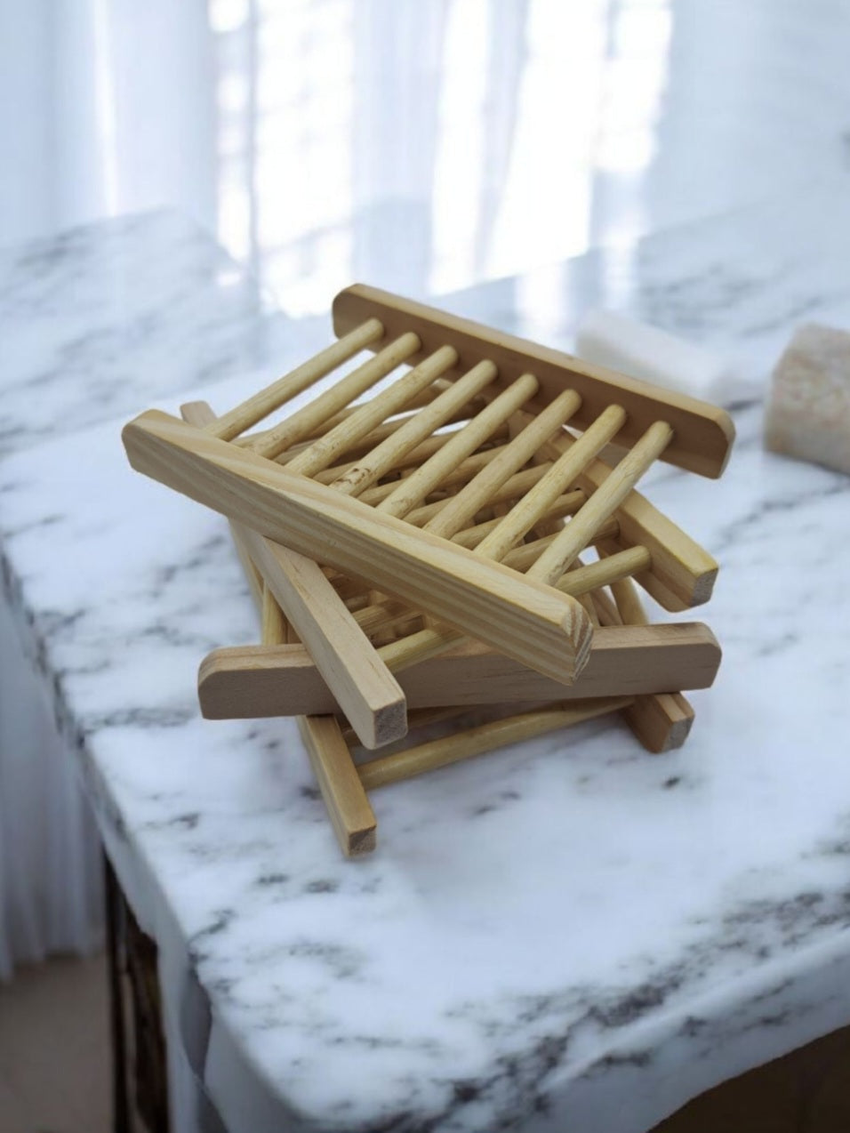 Wooden Soap Rack